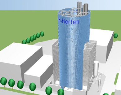 Blue Tower Herten